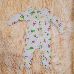 Kid's Baby NWOT 3/6 Month Emporio Baby Avocado Footies One Piece